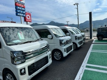 エブリイワゴンが勢揃い！